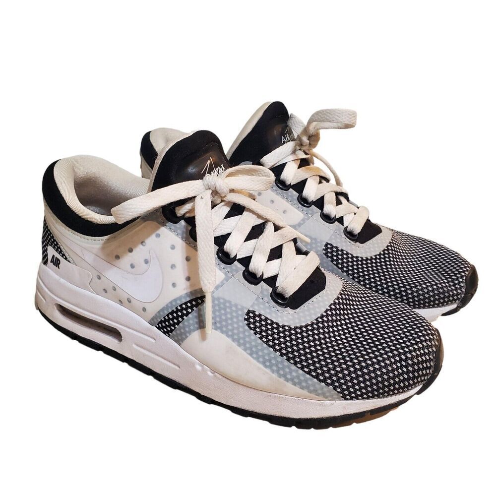 Nike Shoes Youth 5.5Y/38 Air Max Zero Essentials Oreo 881224-001 Sneakers